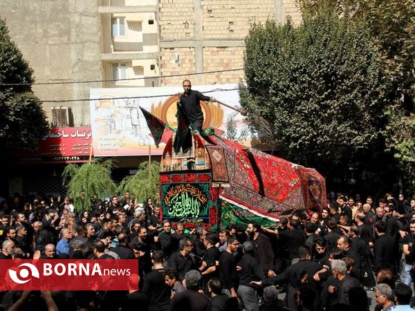 مراسم عزاداری روز عاشورا- شهریار