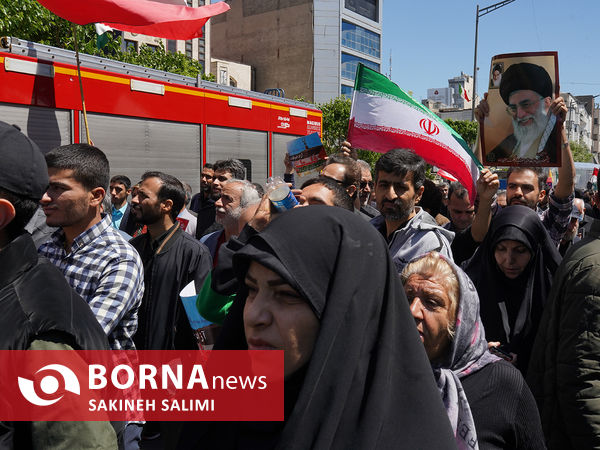راهپیمایی روز جهانی قدس در تهران - ۳