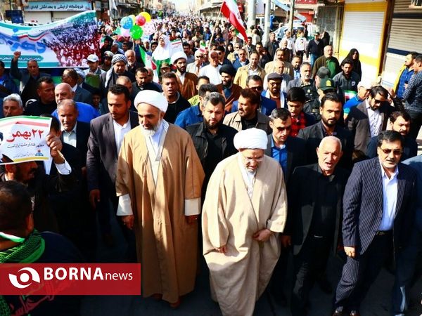 راهپیمایی 22 بهمن در منطقه آزاد اروند-آبادان