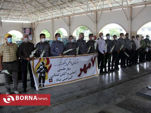 رژه خودرویی آتش نشانی _ بندرانزلی