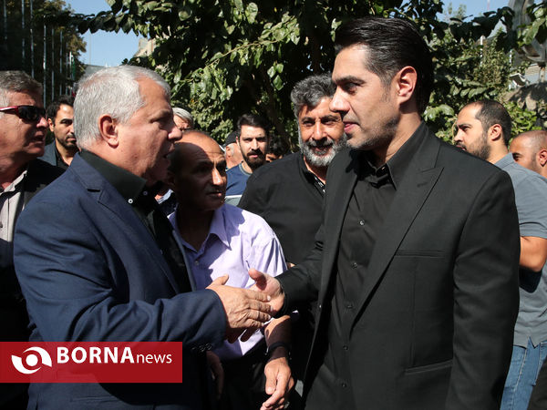 تشییع پیکر جعفر کاشانی پیشکسوت فوتبال