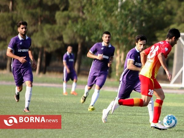 دیدار دوستانه فوتبال سپیدرود- فولاد اهواز