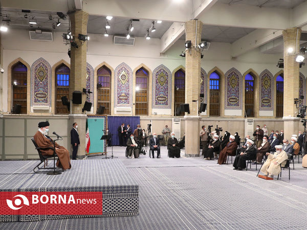 دیدار مسئولان نظام با مقام معظم رهبری