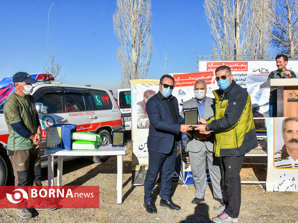 صعود زمستانی کوهنوردان استان مرکزی