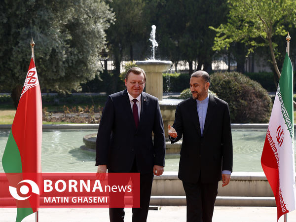 دیدار وزرا خارجه ایران و بلاروس