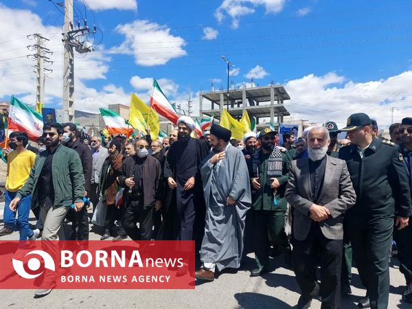 راهپیمایی روز جهانی قدس _ پردیس