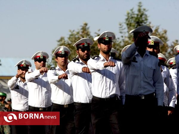 مراسم صبحگاه هفته ناجا
