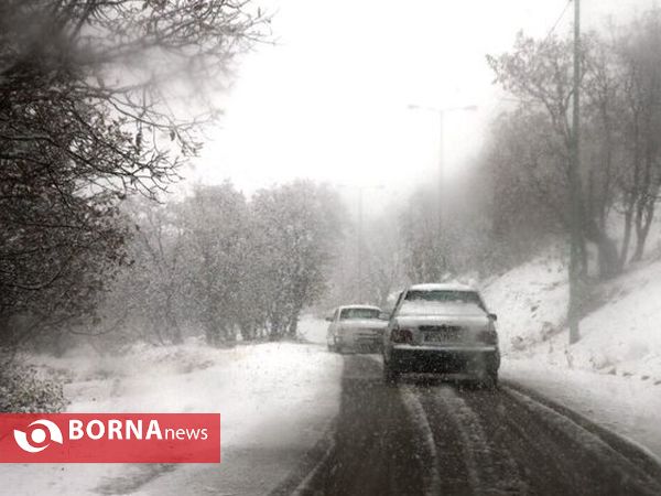 بارش برف در یاسوج