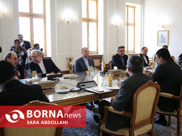 دیدار وزرای خارجه ایران و سریلانکا