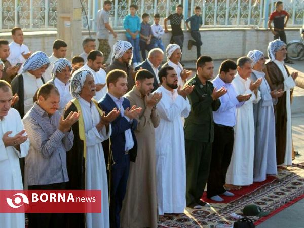 اقامه نماز عید فطر در هویزه