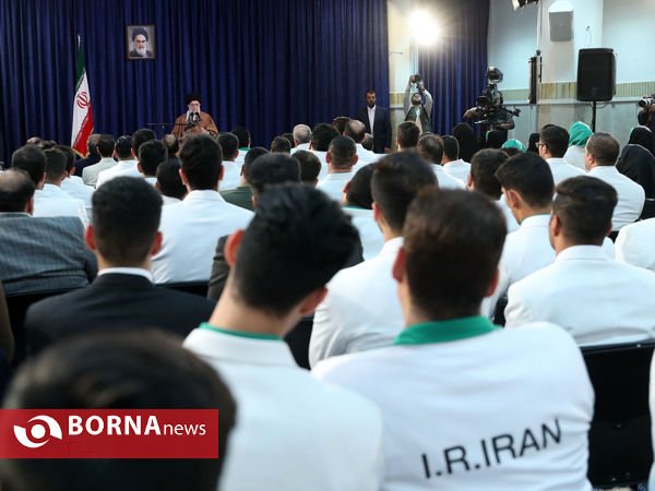 دیدارمدال‌آوران بازی‌های پاراآسیایی با رهبر انقلاب اسلامی