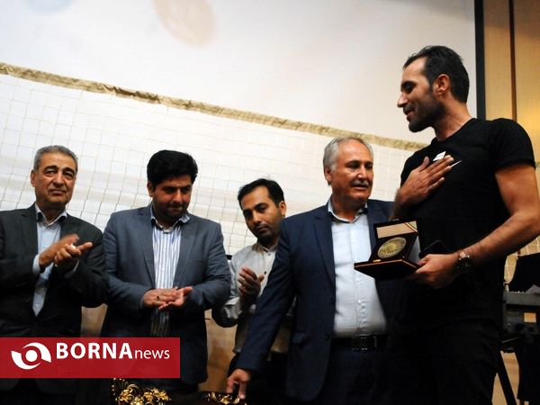 مراسم تجلیل از ورزشکاران والیبال شهرستان قدس