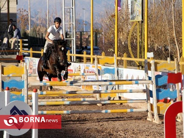 مسابقات پرش با اسب قهرمانی استان کرمان