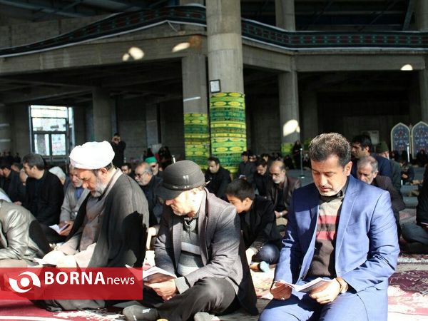 پیاده‌روی جاماندگان اربعین در شهرقدس