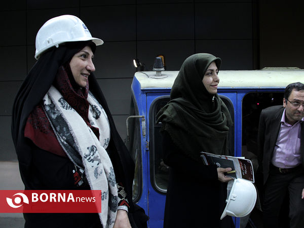 بازدید اعضای شورای شهر از خط ۶ مترو تهران