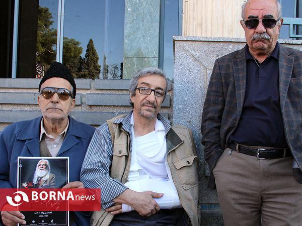 تشییع پیکر زنده یاد غلامحسن اولاد شاعر بلندآوازه در شیراز