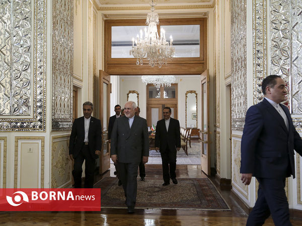دیدار وزیر خارجه عمان با محمدجواد ظریف