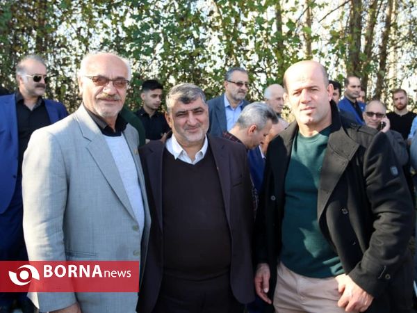 آیین تشییع پیکر مادر مرحومه افشین ناظمی