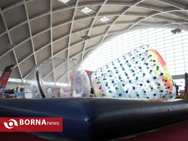 افتتاح نمايشگاه تفريحات و سرگرمي درشهر آفتاب تهران