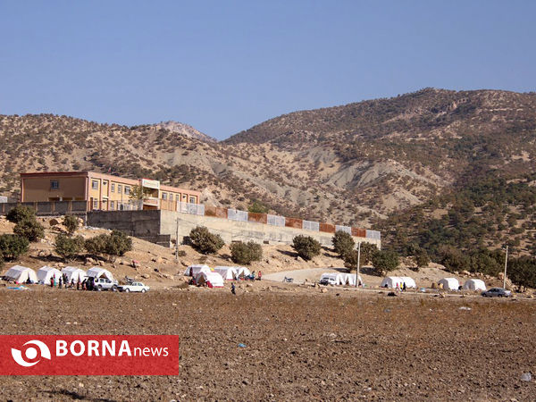 روستای بزميران در پنجمین روز بعد از زلزله
