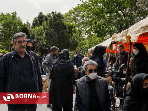 تشییع و خاکسپاری پیکر شهلا ناظریان