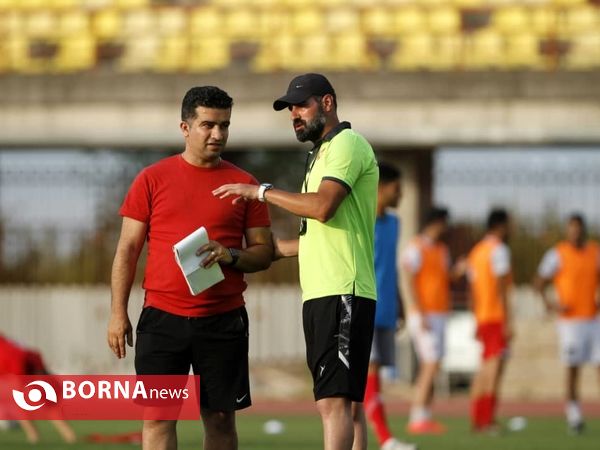 تمرینات تیم سپیدرود رشت و معارفه مدیرعامل جدید