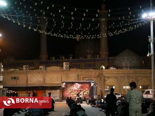مراسم احیای شب بیست و یکم ماه رمضان - مسجد جامع خرمشهر