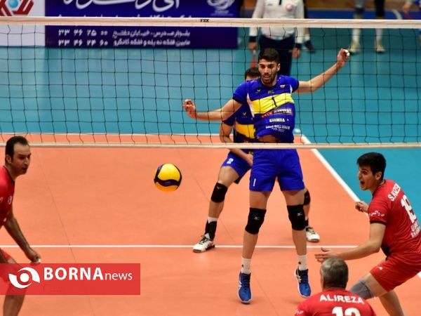 داربی پایتخت والیبال بین شهرداری و آذرباتری ارومیه