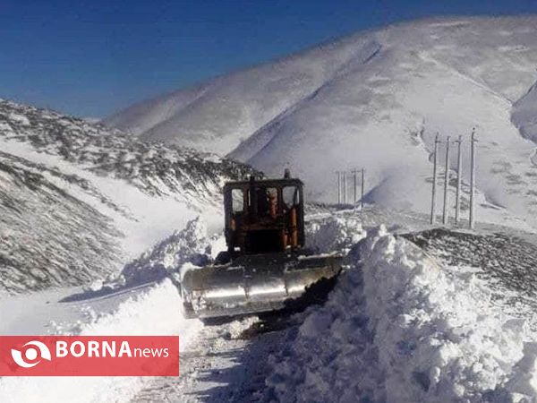 بارش برف در یاسوج