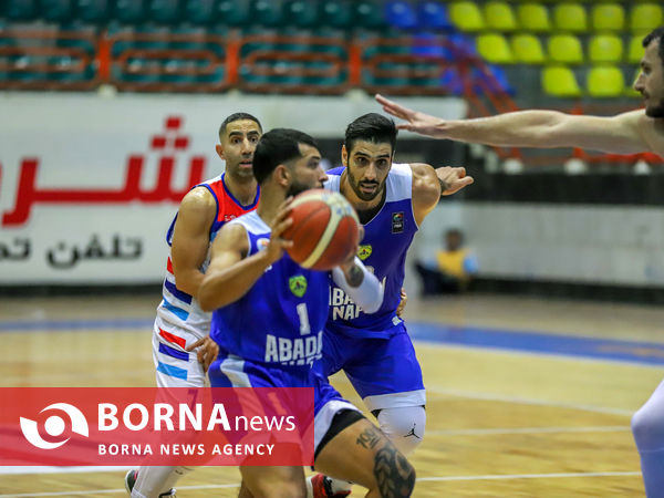 دیدار تیم های بسکتبال نبوغ -  نفت