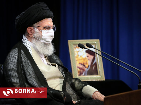 ارتباط تصویری رهبر انقلاب با جلسه هیئت دولت