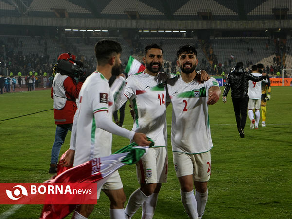 دیدار تیم های فوتبال ایران - عراق