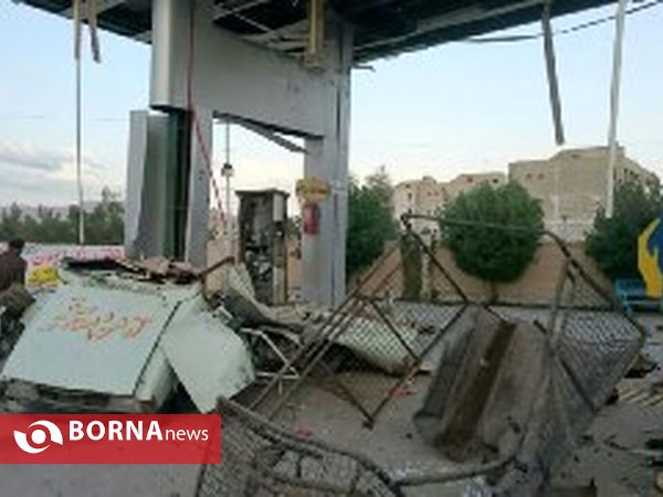 انفجار جایگاه گاز در مسجدسلیمان
