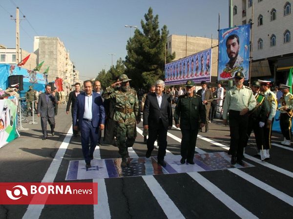 رژه نیروهای مسلح - شهرستان شهریار