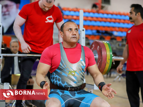 رقابت های پرس سینه قهرمانی کارگران کشور