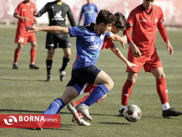 دیدار تیم‌های فوتبال نوجوانان پرسپولیس 2-  نوجوانان استقلال 0
