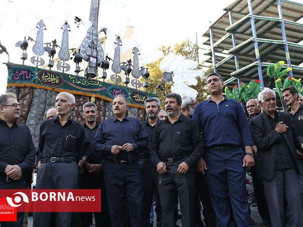 عزادارى سنتى اهالى جماران در محله امام زاده قاسم عکاس: محمد جواد خادم حسینی