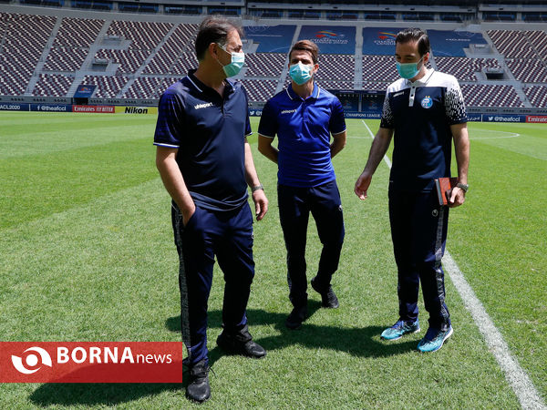 کنفرانس خبری دیدار استقلال ایران -الشورطه عراق