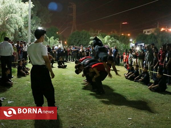 جشنواره شبانه ورزشی تفریحی رمضان اروند