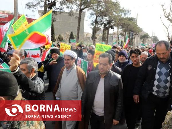 راهپیمایی 22 بهمن شهرستان بهارستان