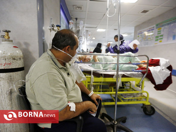 نبرد با کرونا بیمارستان نمازی شیراز