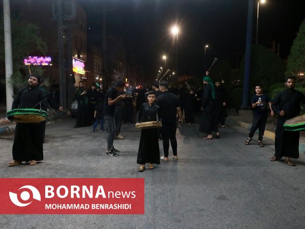 حال و هوای شب ششم محرم در خرمشهر