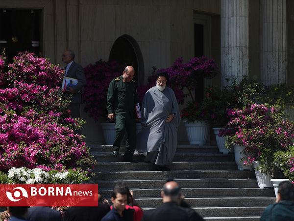 حضور وزرا دولت در جمع خبرنگاران