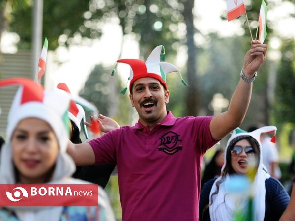حاشیه های استادیوم آزادی پیش ازبازی ایران و پرتغال