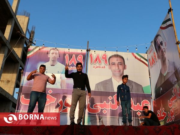 ششمین روز تبلیغات انتخاباتی در منطقه آزاد اروند