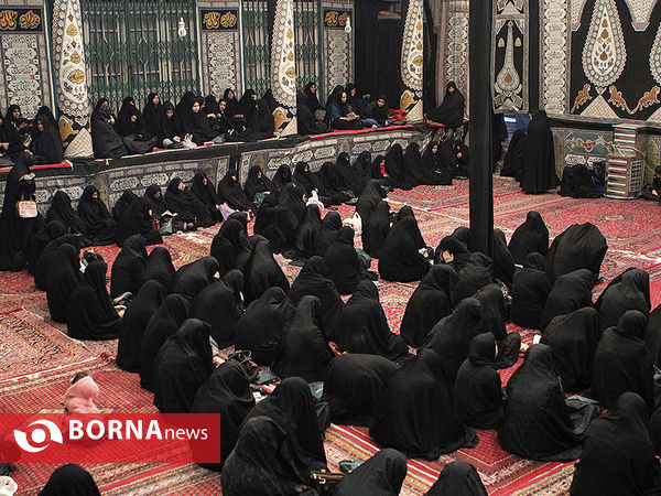 عزاداری ایام فاطمیه در حسینیه سادات اخوی