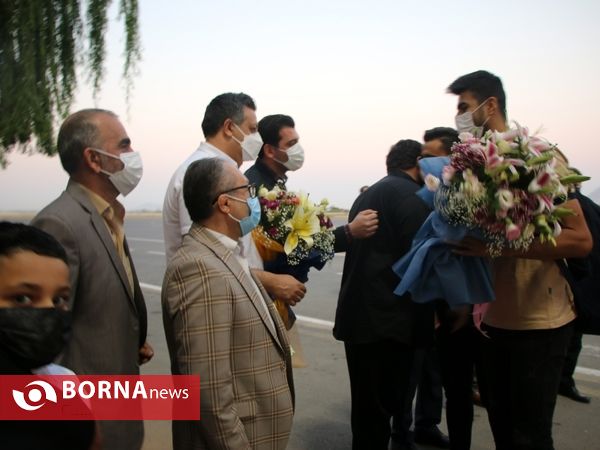 بازگشت والیبالیست‌های ارومیه قهرمان تیم ملی از مسابقات قهرمانی آسیا