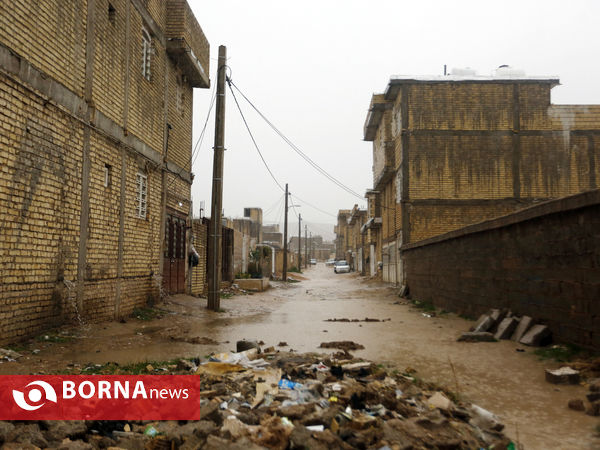 روستاهای اطراف شیراز روی آب