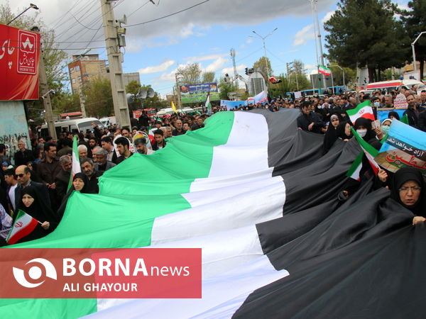 راهپیمایی روز قدس - ارومیه 