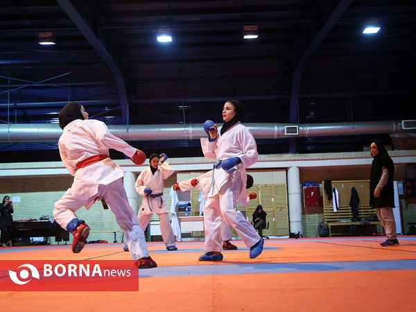 اردوی تیم ملی کاراته بانوان